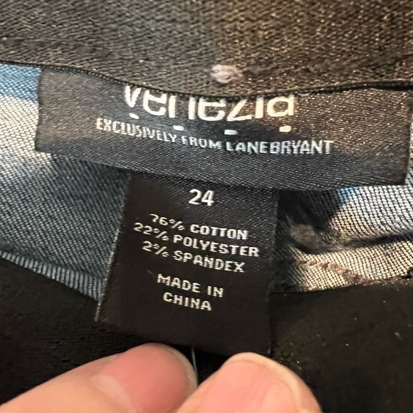 B10.20. NWT Lane Bryant VENEZIA MID-RISE Straight Bloom Wash 24 - Picture 6 of 6